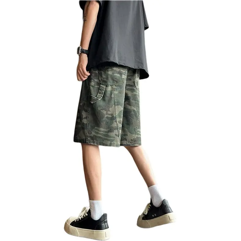 Concubine Zhu Denim Shorts Men's-3