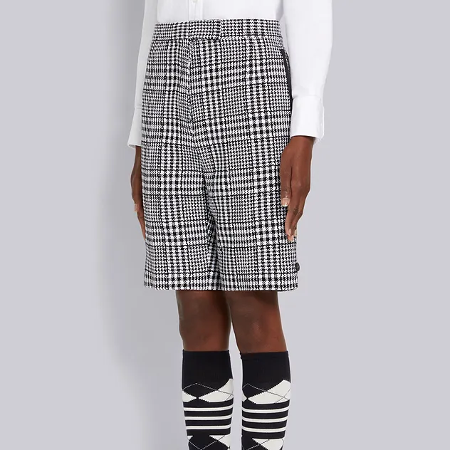 THOM BROWNE Check pattern Shorts-3