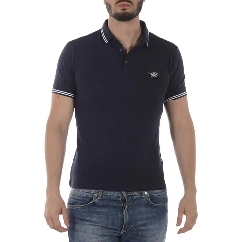 EMPORIO ARMANI Polo Shirt Men's Marine Blue-2