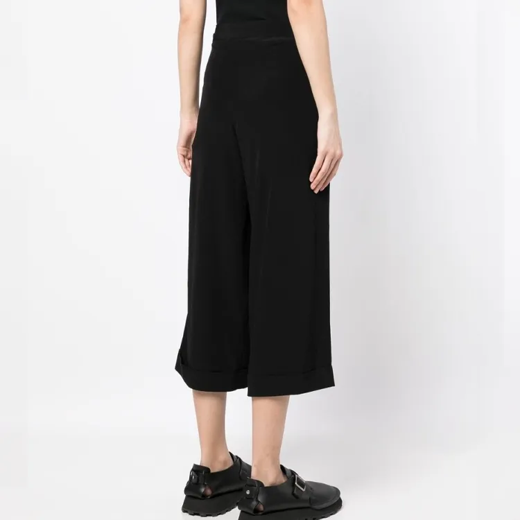 Yohji Yamamoto Drop crotch Cropped Trousers-2
