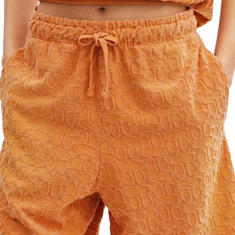 COACH SS23 Casual Shorts Unisex Orange-5