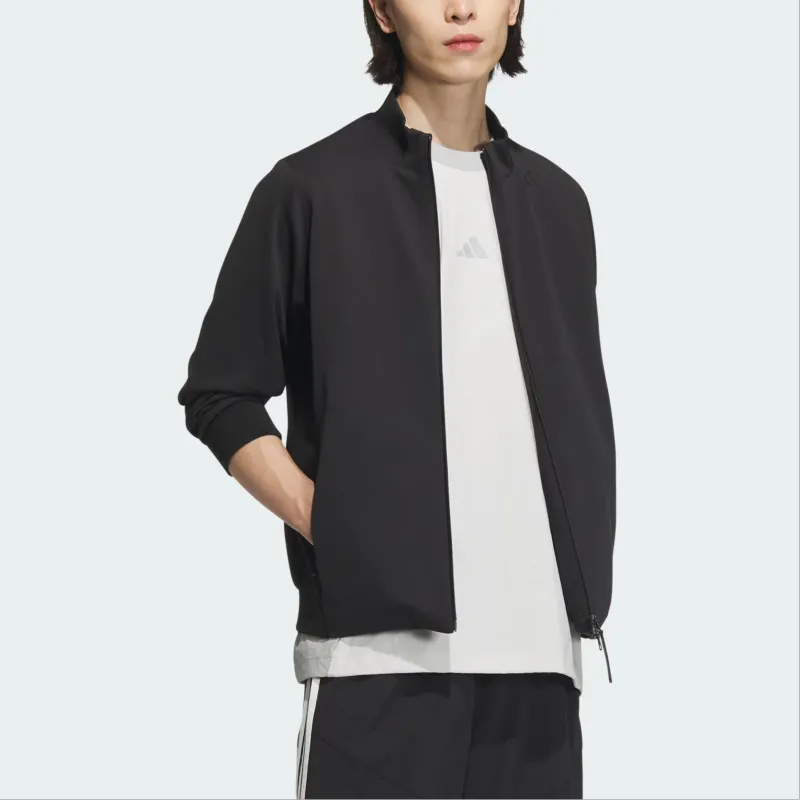 Adidas Track Jackets Coats Men's Black-2