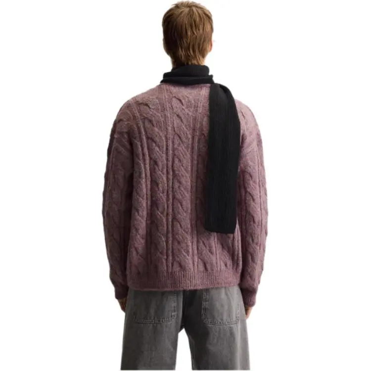 ZARA Knitwear Men Purple-1