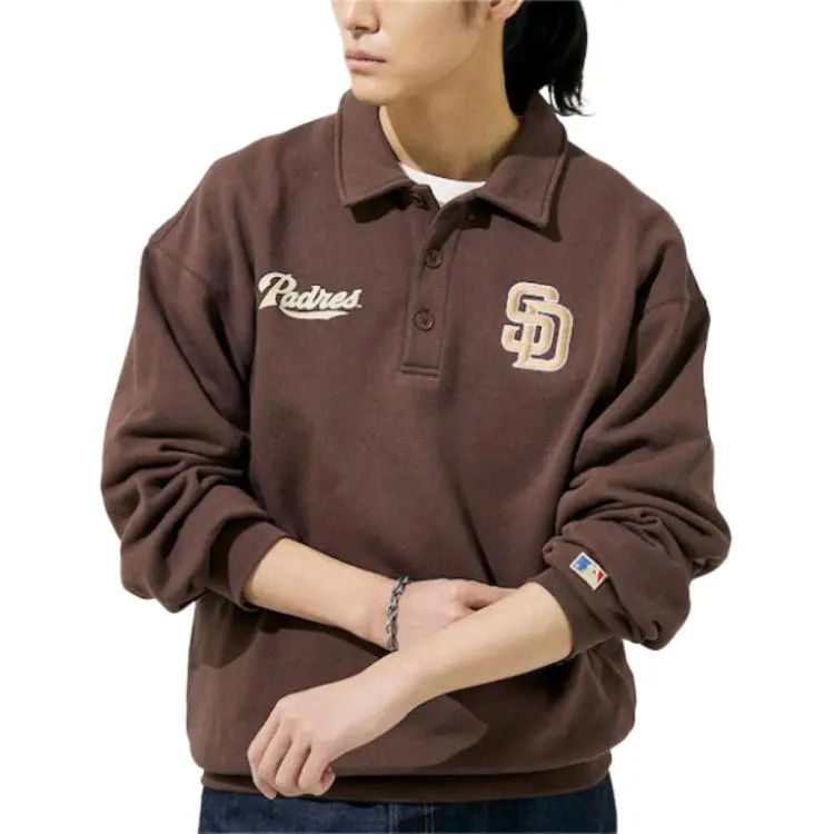 Mlb X FREAK'S STORE Polo Shirts Men Brown-1