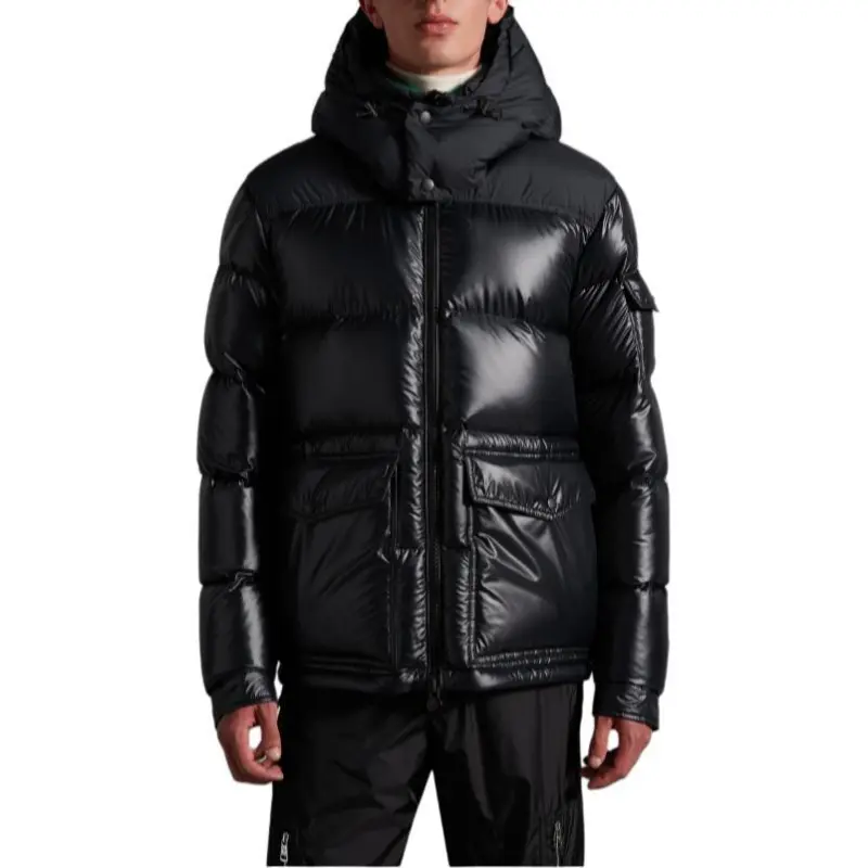 Moncler Down Jacket Men's Black-1