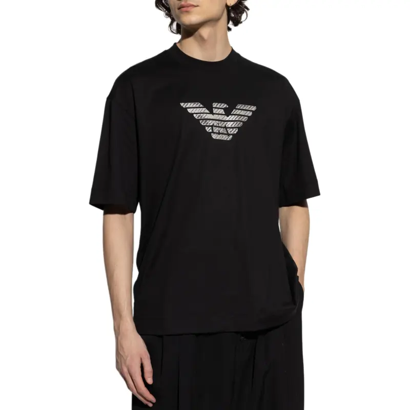 EMPORIO ARMANI Logo print T Shirt-3