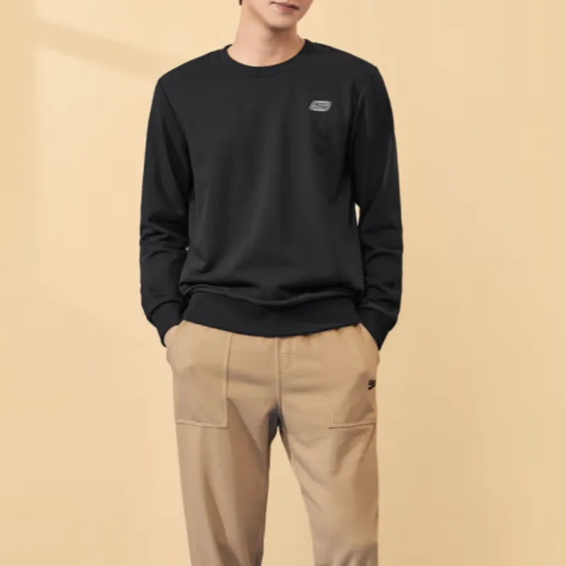 Skechers Colorful Sweatshirt Unisex Carbon Black-1