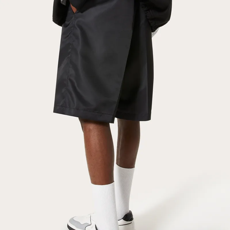 Valentino Casual Shorts Men's Black-4