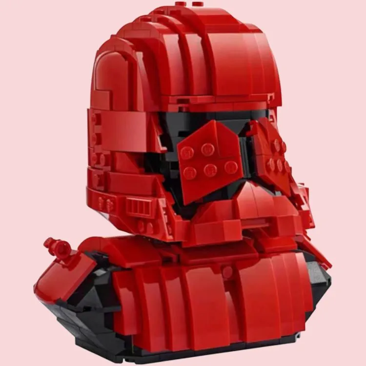 LEGO Star Wars Collection Cissoid Warrior Half-Length Statue Building Blocks 77901-2