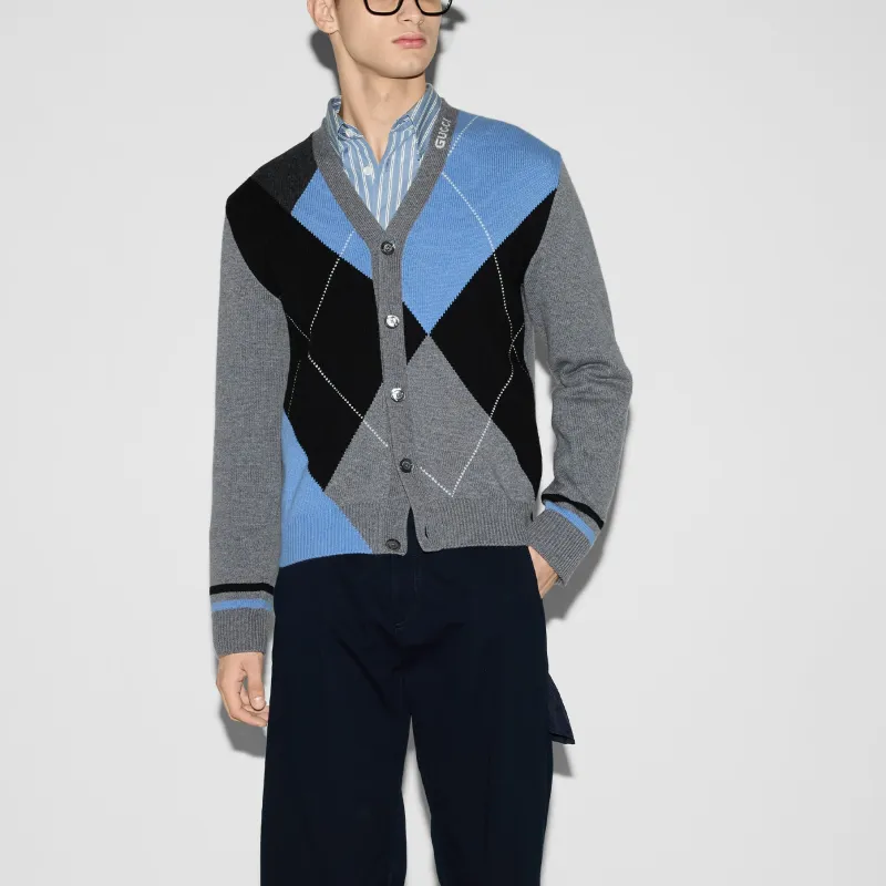 GUCCI Knitwear Men Gray-2