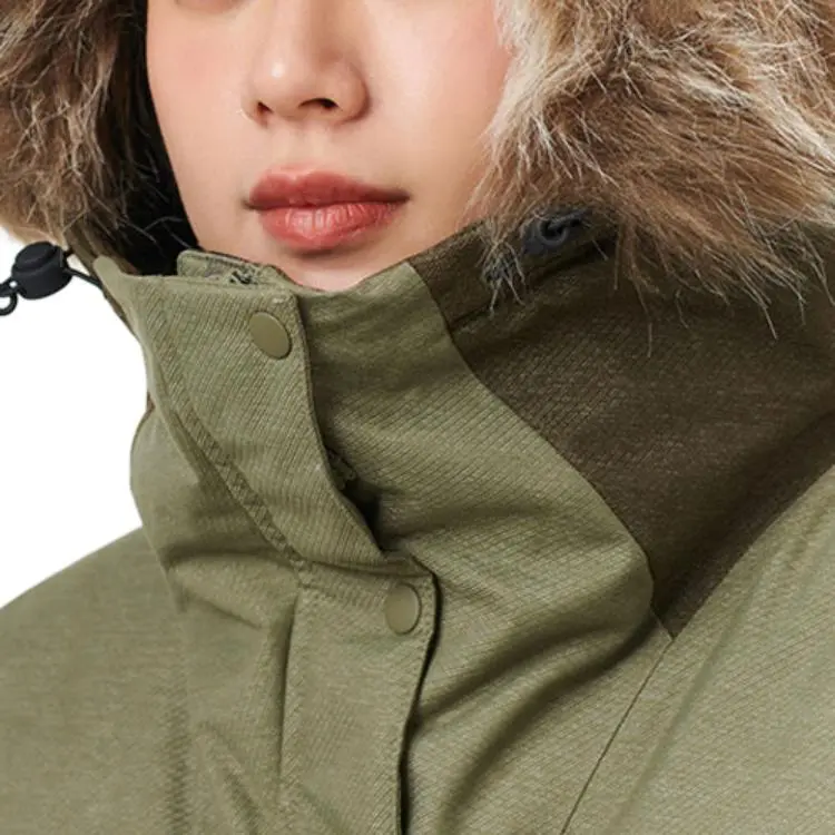 Columbia City Outdoor Collection Down Jacket Women's Green-4