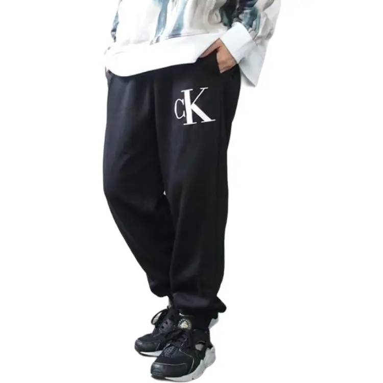 CALVIN KLEIN Knitted Sweatpants Men's Black-3