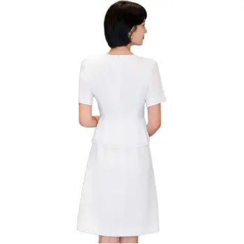 ONE SHALLOW Short Sleeved Dresses Women's White