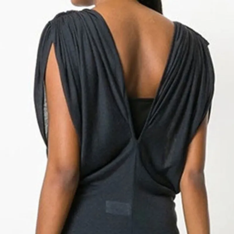CELINE FW21 Sleeveless Dress Women's Black-4
