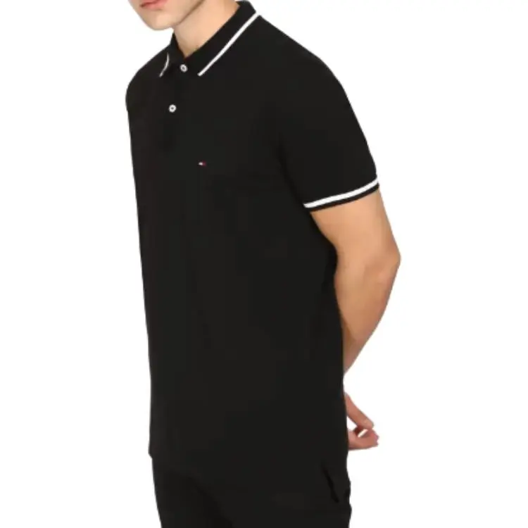 Tommy Hilfiger Polo Shirt Unisex Black-3