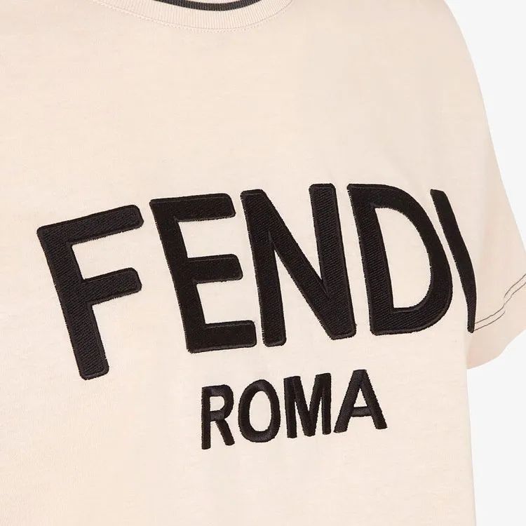 FENDI T-Shirts Women's Pink-3