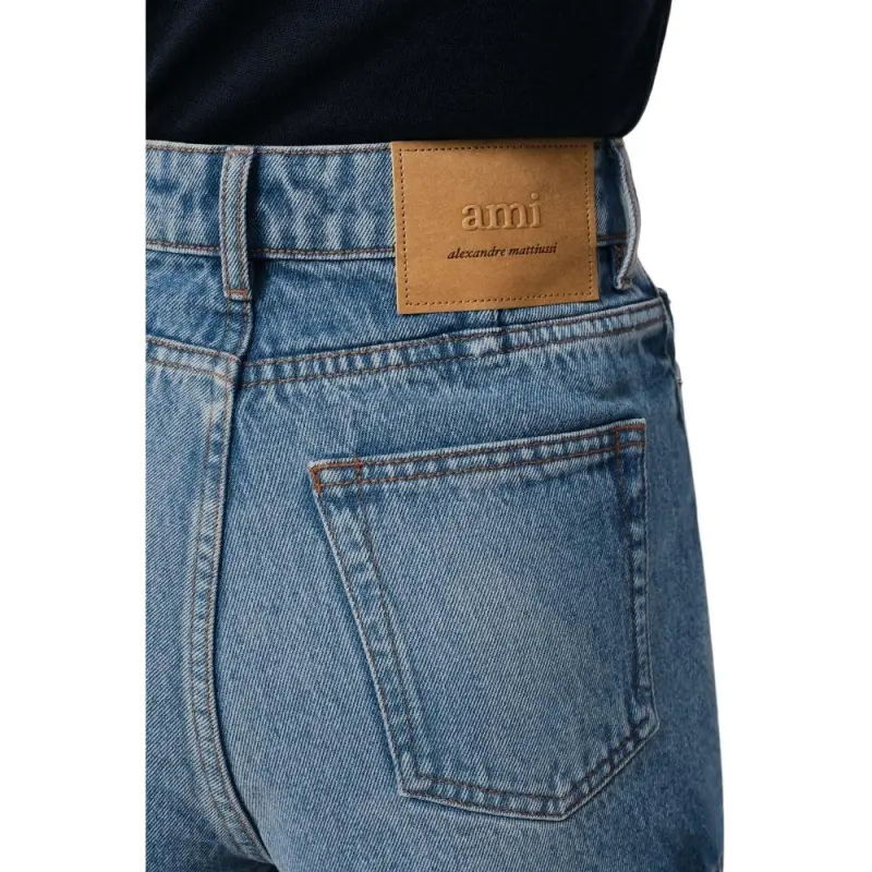 AMIPARIS Denim Mini Shorts-4
