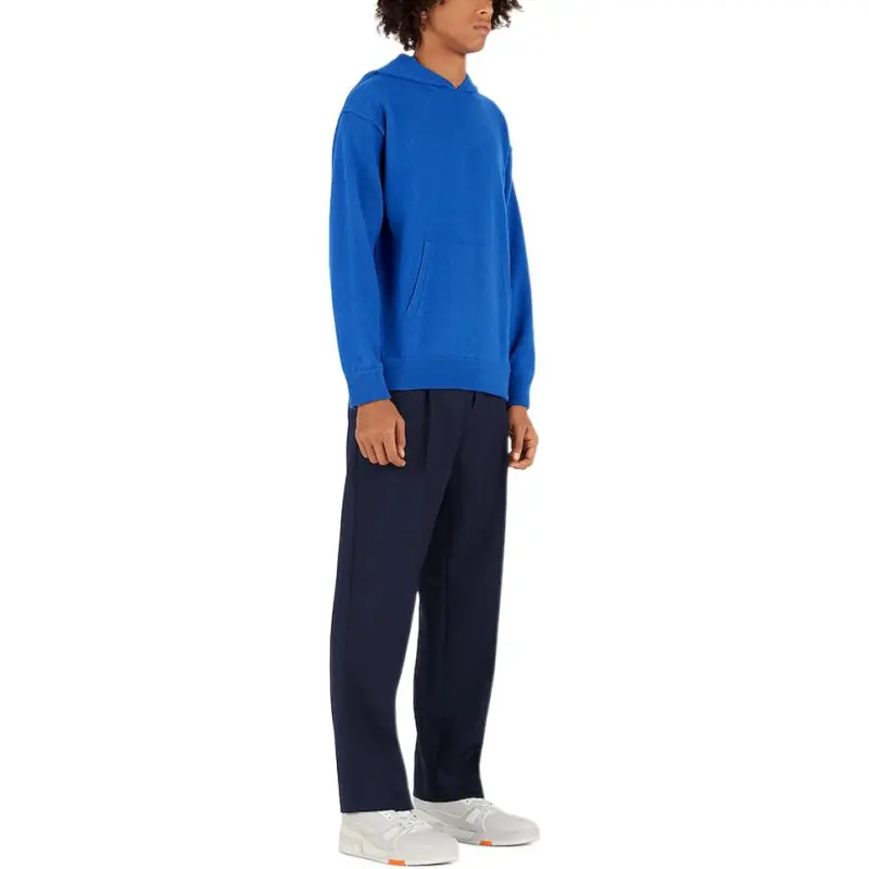 LOUIS VUITTON FW22 Cashmere Sweater Men's Blue-3