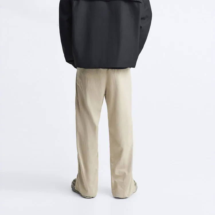 ZARA Casual Pants Men Beige-1