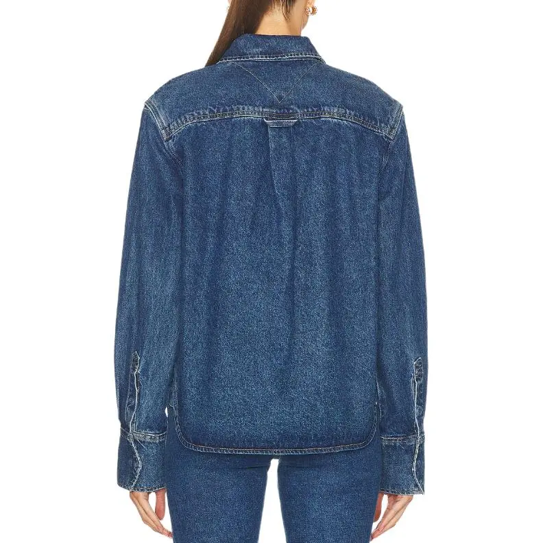 GRLFRND Denim Jacket Women's Blue-1