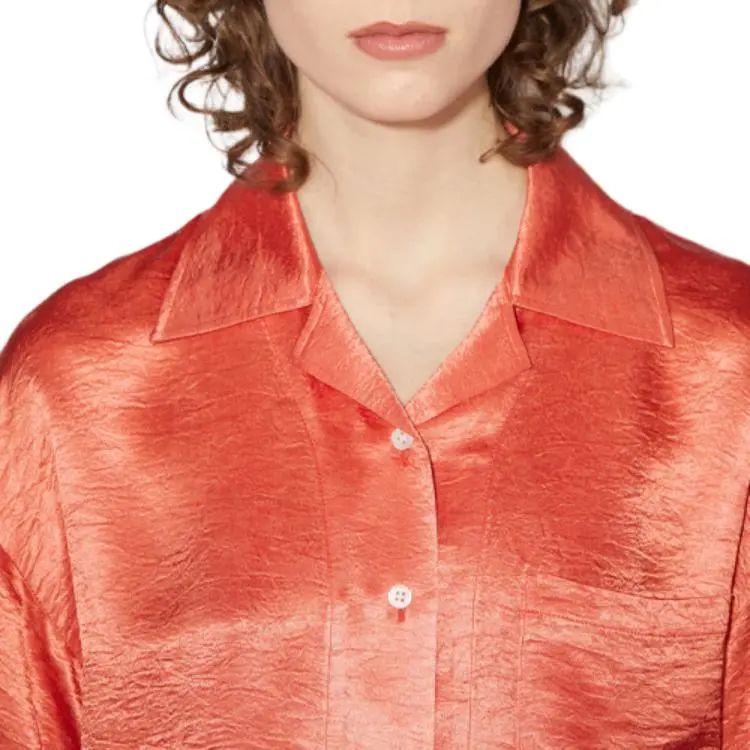 Acne Studios Shirts Women's Coral Red-3