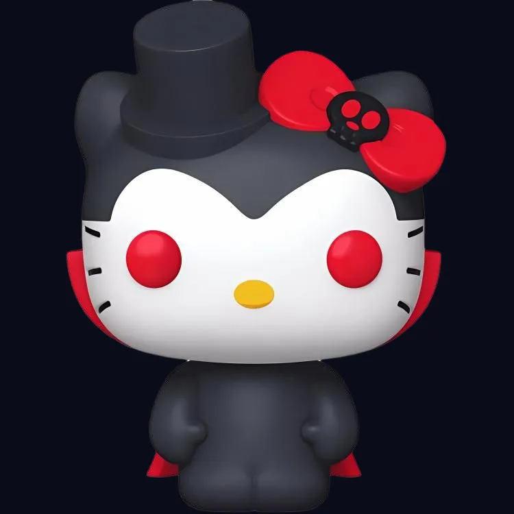 Funko Hello Kitty As Dracula Chibi Figures-3