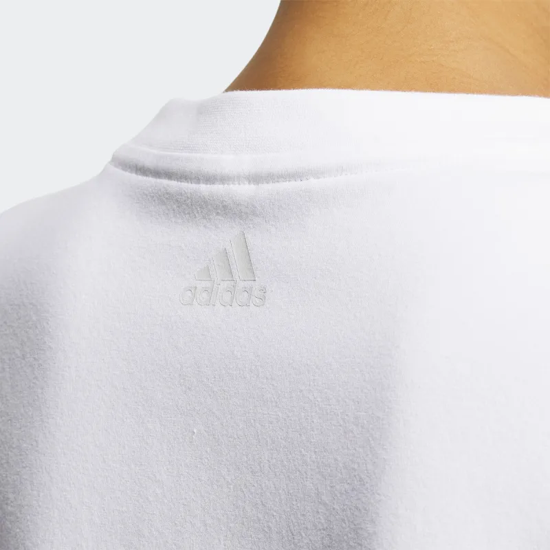 Adidas x SEEBIN Set in Sleeve T Shirt Women's White/Light Gray-5