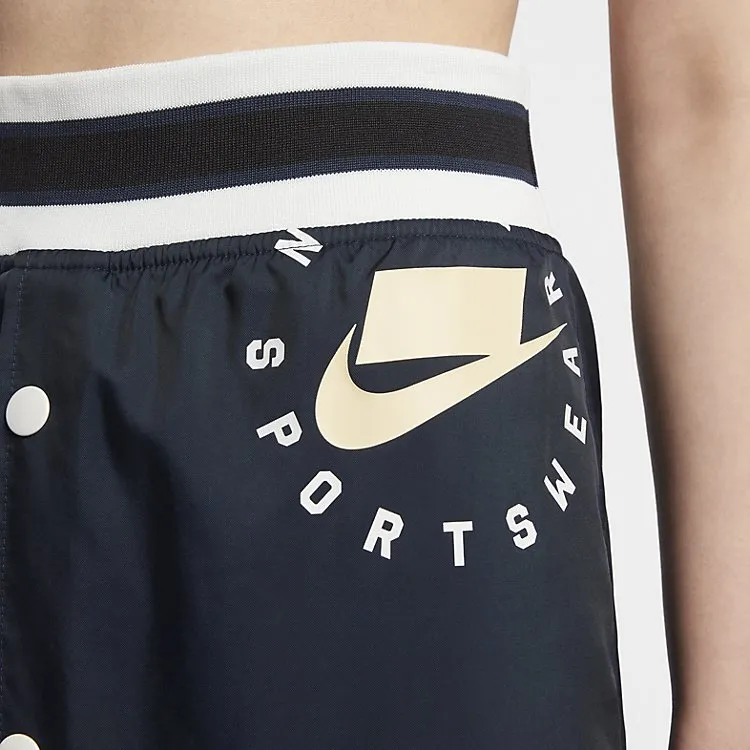Nike Casual Short Skirts Women's Marine Blue-5
