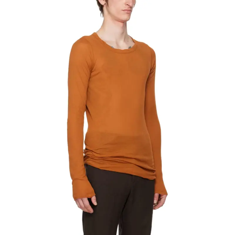 RICK OWENS/RO T Shirt Men's Light Orange-2