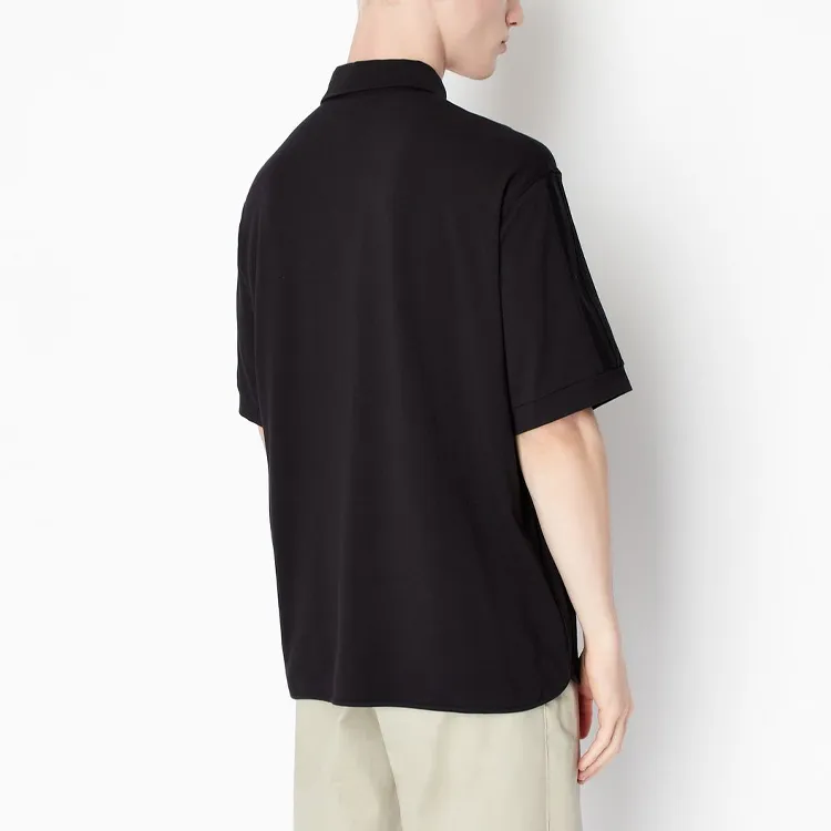 ARMANI EXCHANGE Polo Shirts Men Black-3