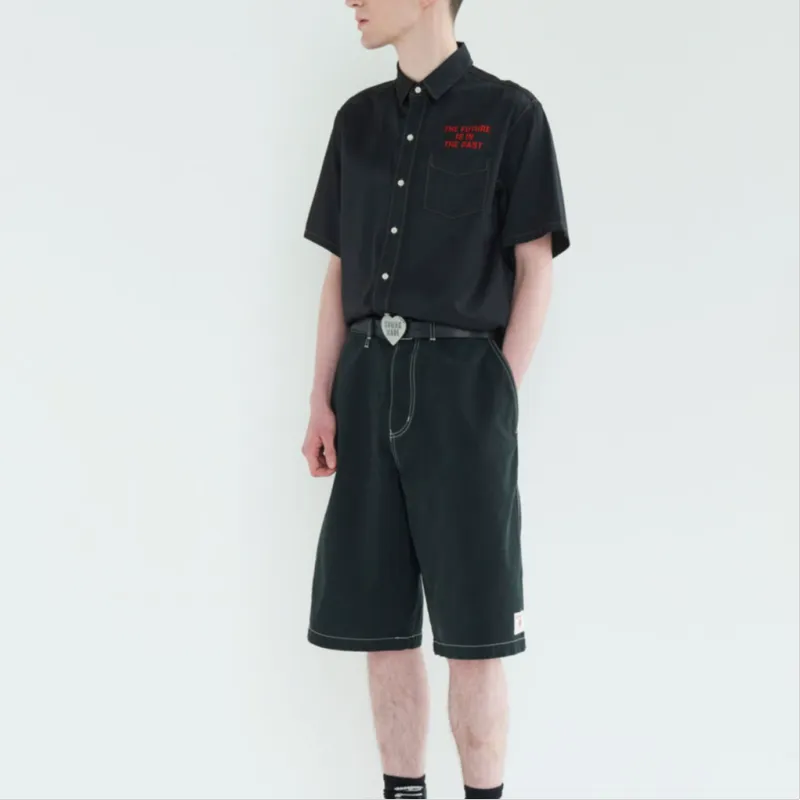 HUMAN MADE SS24 Summer Collection SS24 Shirt Unisex Black-2
