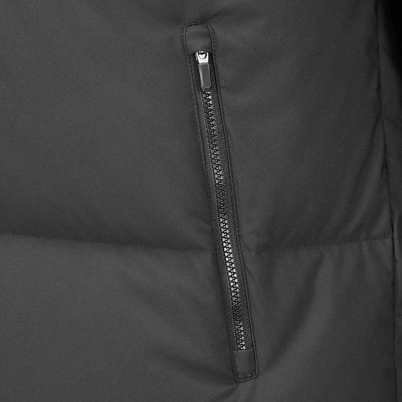 Skechers Comfort Sports Series Down Jacket Men's Carbon Black-3