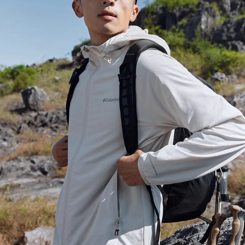 Columbia Transit SS25 Jacket Men's Ecru-4