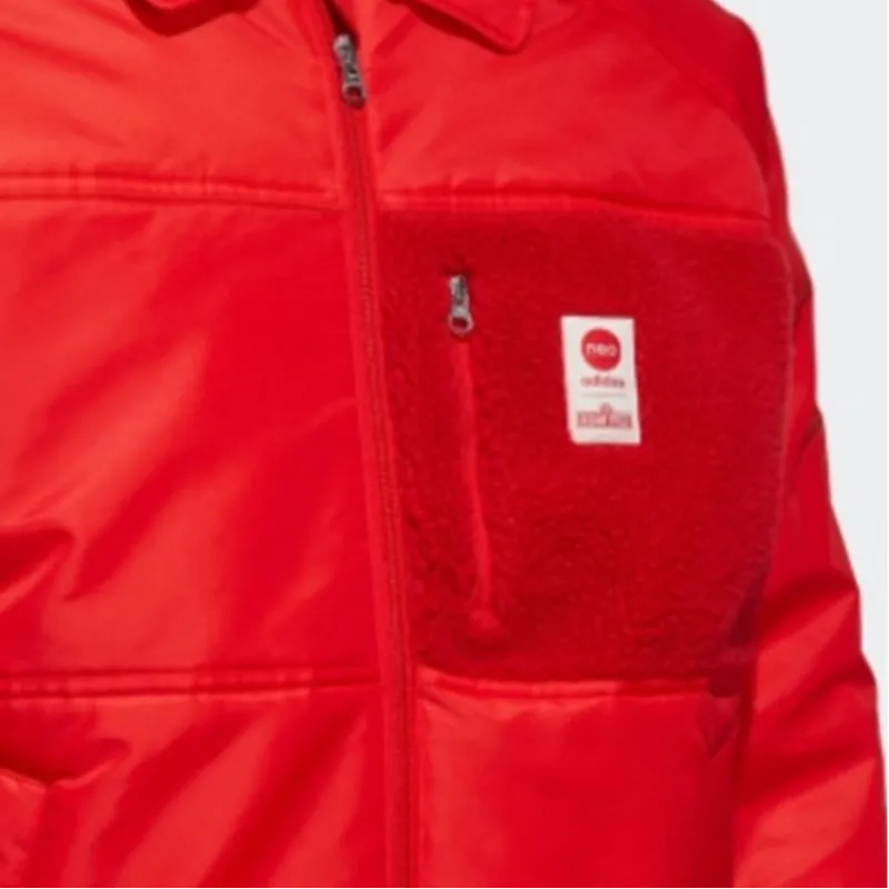 Adidas x ZHIMAJIE Puffer Jacket Men's Red-4
