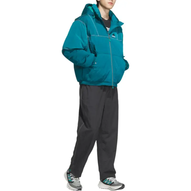 Adidas EQUIPMENT Series SS25 Down Jackets & Coats Men's Green-2