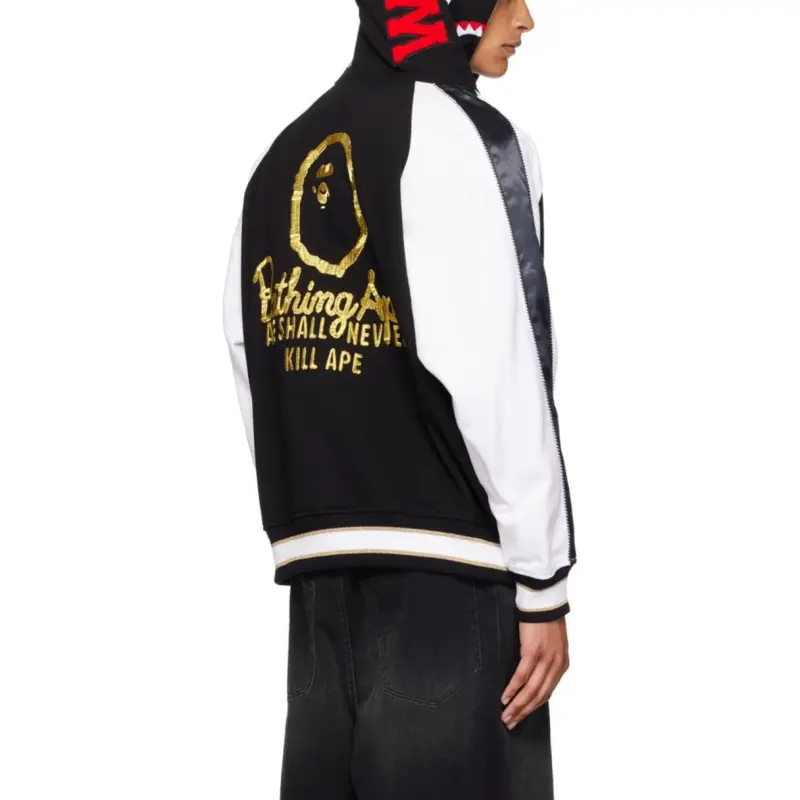Bape Souvenir Shark Zip Hoodie-3