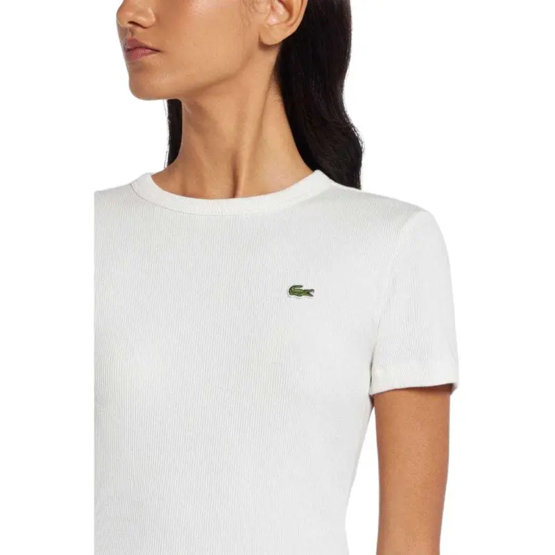 LACOSTE Logo patch T shirt-3