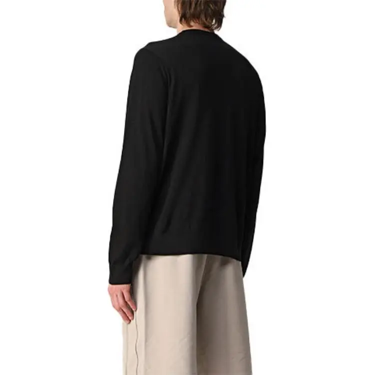 Zzegna SS22 Sweater Men's Black-1