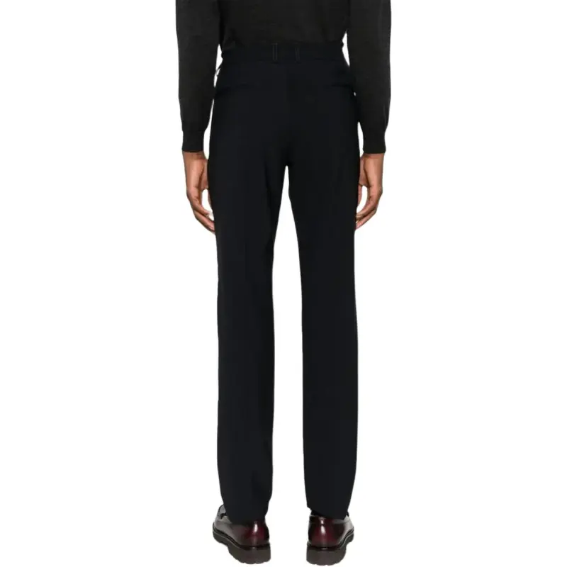 EMPORIO ARMANI SS24 Suit Trouser Men's Black-4