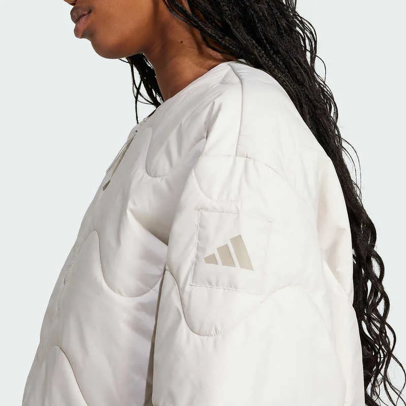 Adidas Puffer Jacket Women's Miracle Bauxite Brown-2
