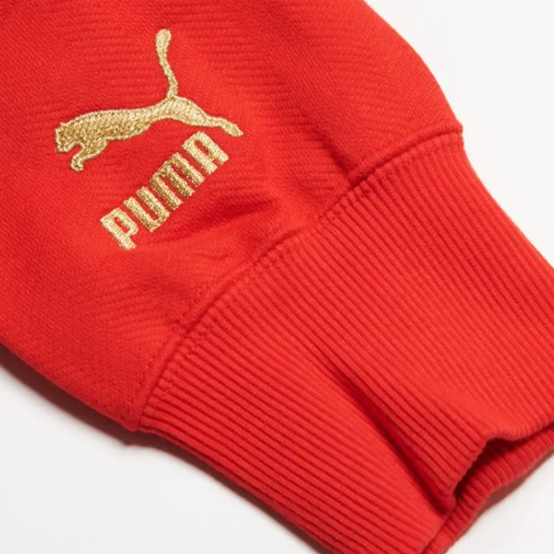 PUMA Sweatshirts Unisex Red-2