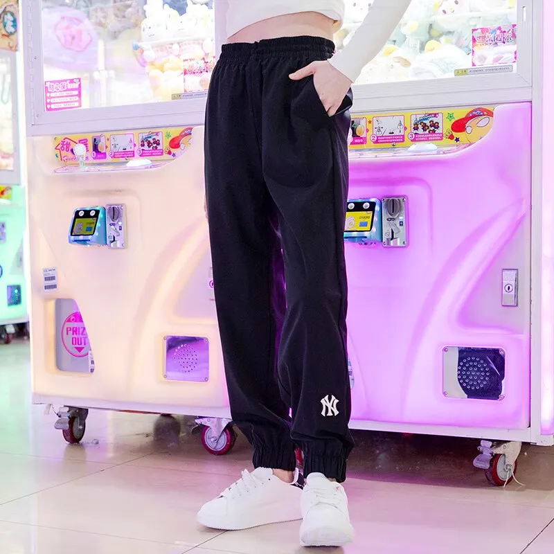 MLB Knitted Sweatpants Men Black-2