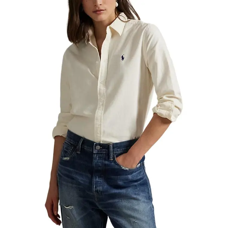 Polo Ralph Lauren Shirt Women's Cream-3