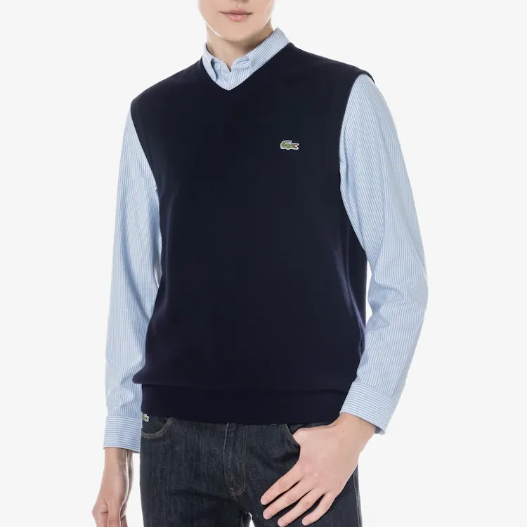 LACOSTE Sweaters Men Navy Blue-1