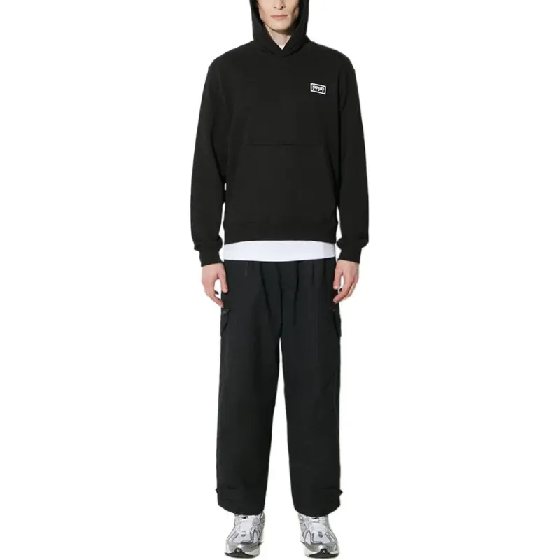 KENZO Logo Embroidered Drawstring Hoodie-2