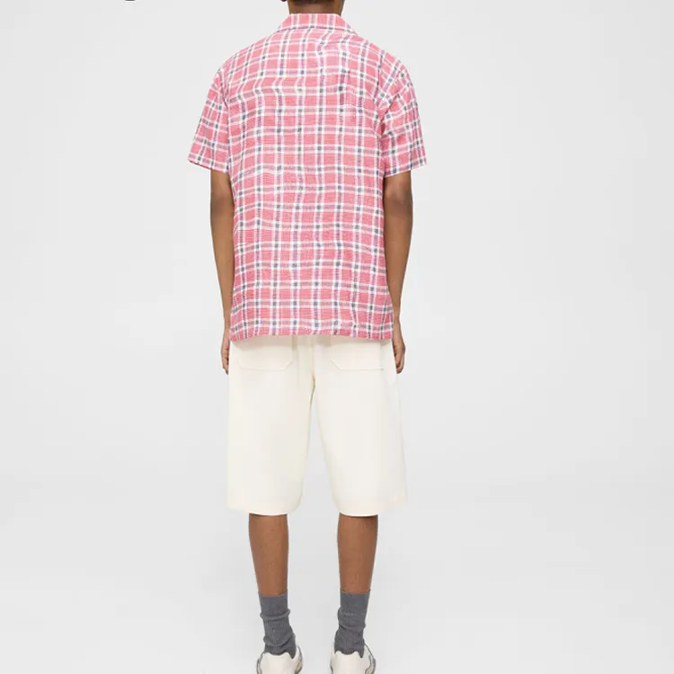 THEORY Designer Co authored Collection Shirts Men Mixed Red-3