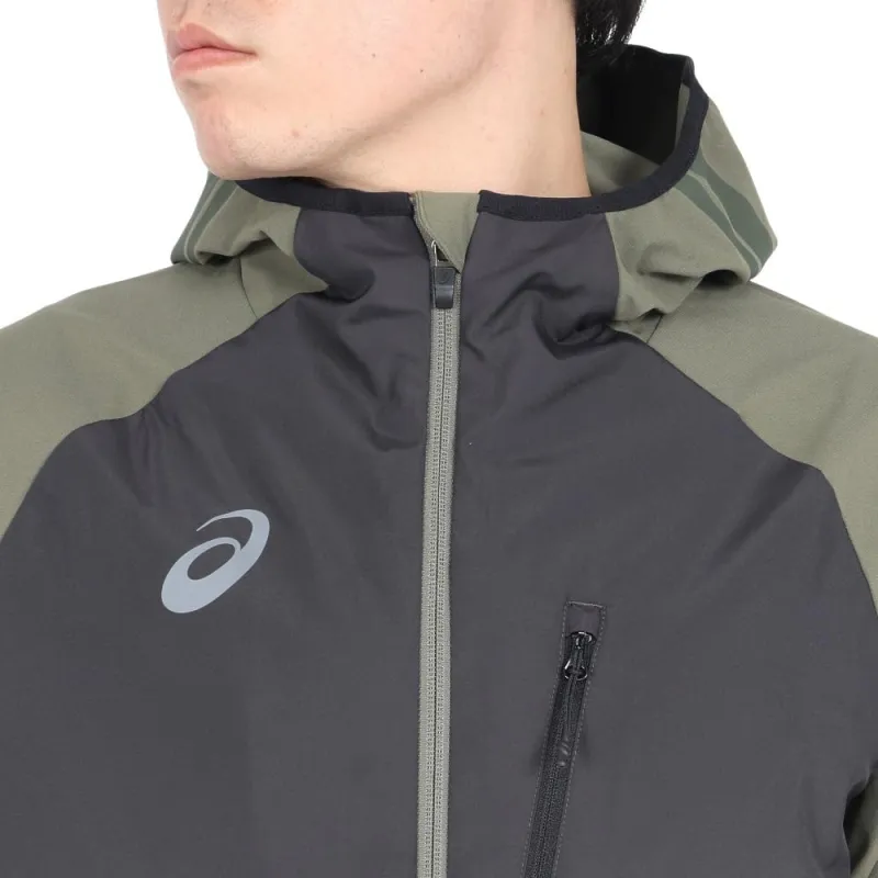 Asics Jackets & Coats Men's Green-3