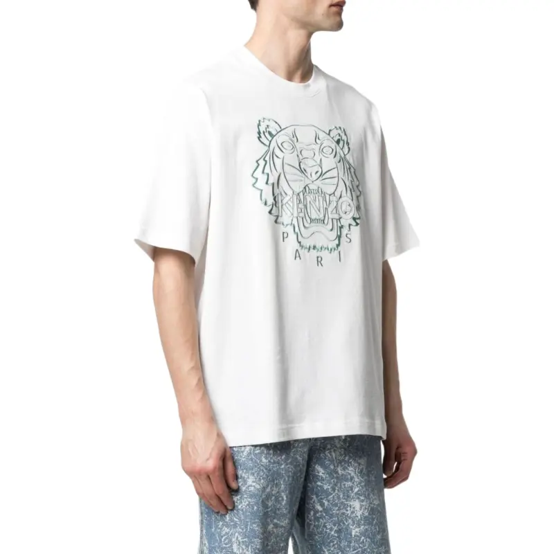 KENZO T Shirts Men White-2