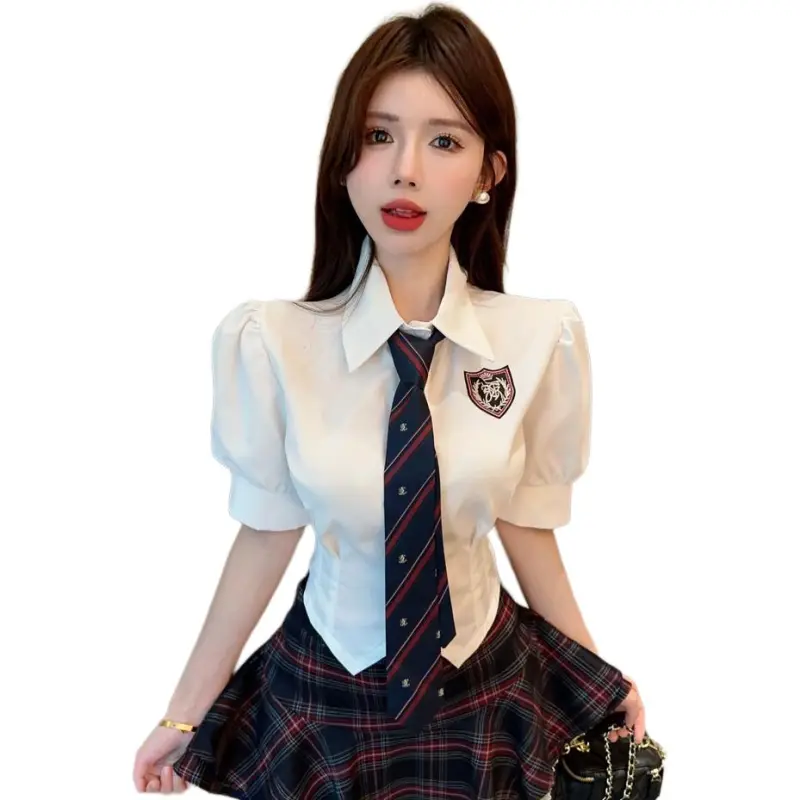 Mu Qingqing Two Piece Skirt Sets Women's-4