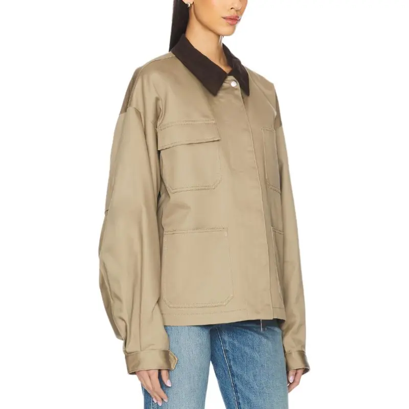 GRLFRND Jackets & Coats Women's Camel-3
